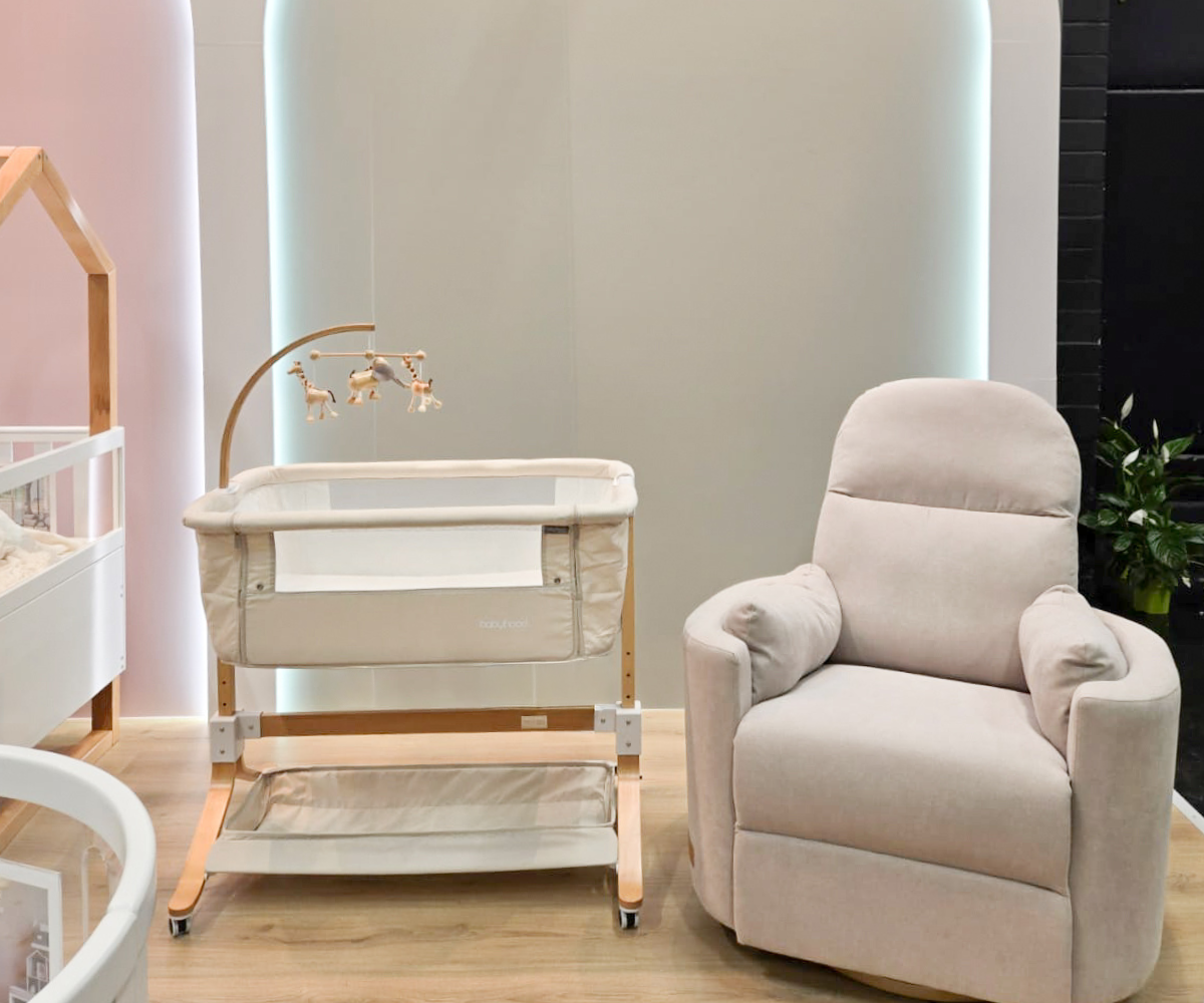 Kaylula cradle — A considered first setup. — Beige