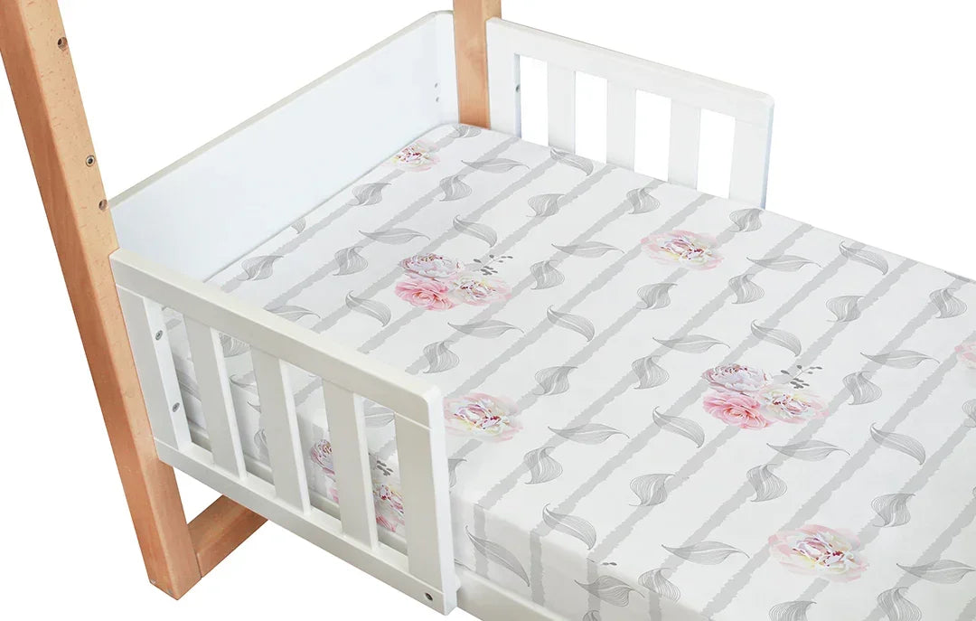 Amani Bebe Compact Fitted Sheet – Dandelion