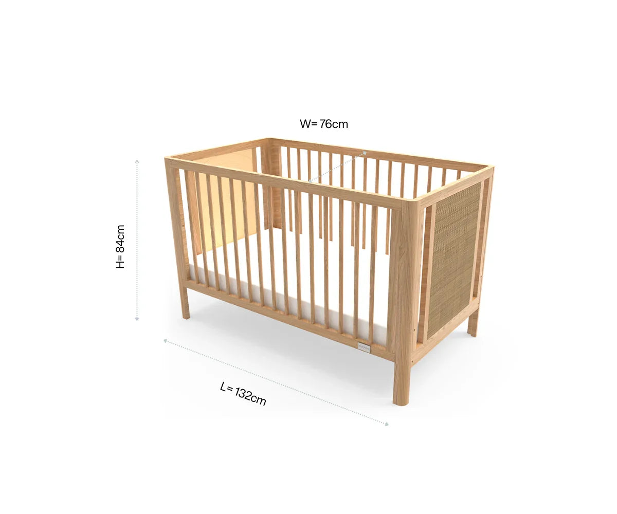 Aliya Rattan Cot