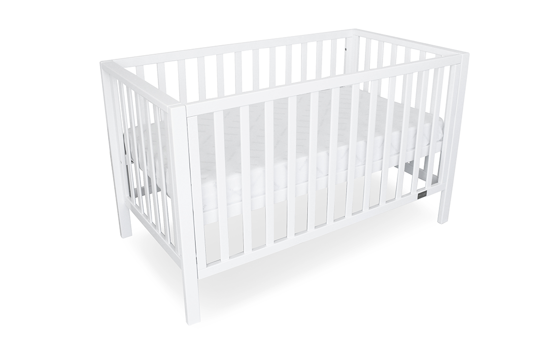 Lulu Cot — Adjust as they grow. — White