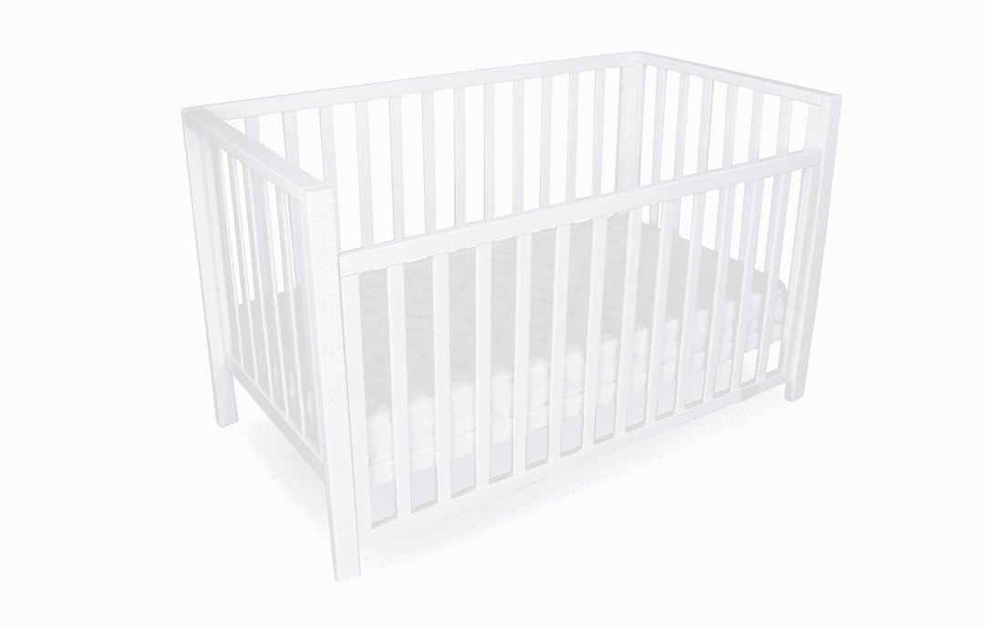 Lulu Cot — A nursery that feels like you — White