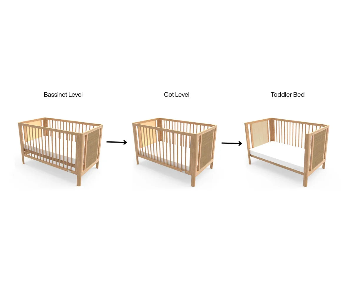 Aliya Rattan Cot