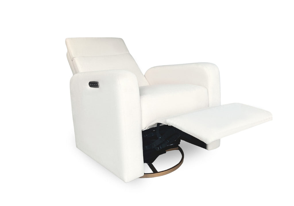 Roma Electric Feeding Glider Chair – Ivory
