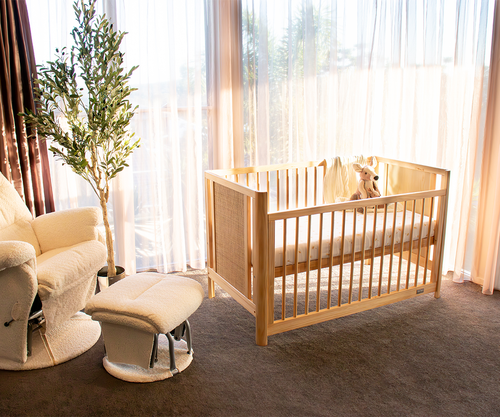 Aliya Rattan Cot