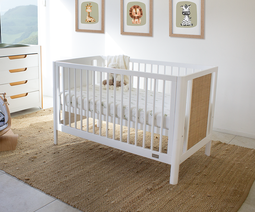 Aliya Rattan Cot