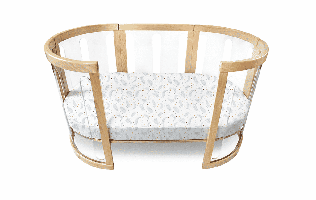 Amani Bebe Oval Fitted Sheet