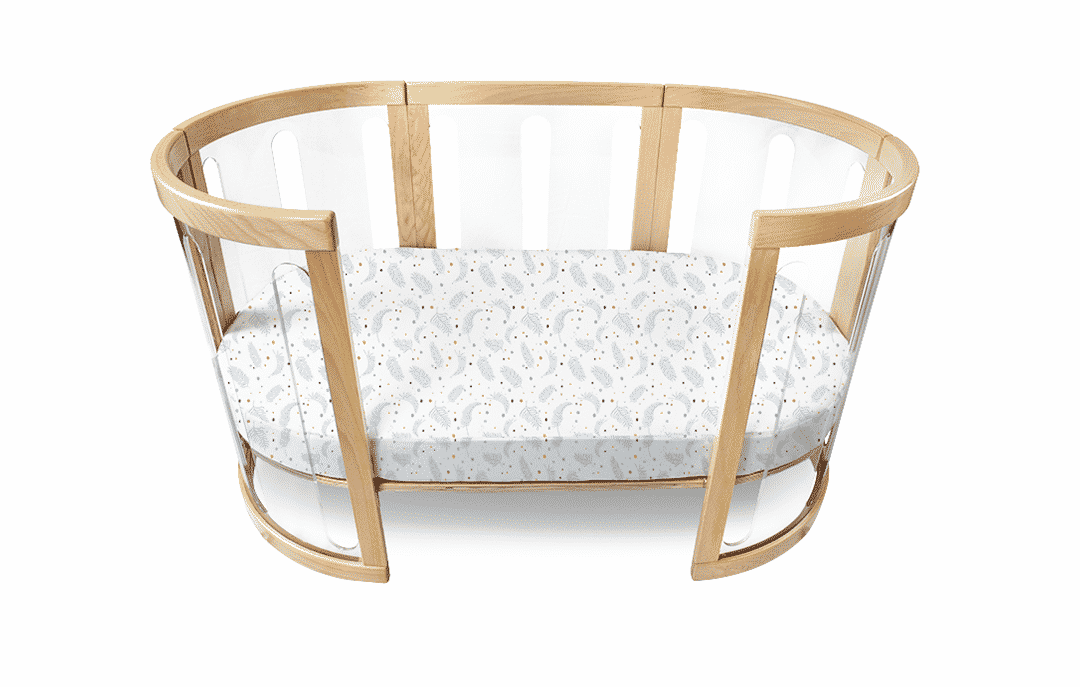Amani Bebe Oval Fitted Sheet