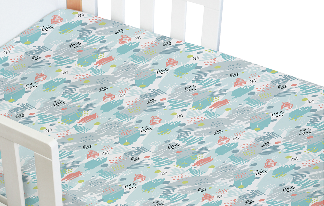 Amani Bebe Standard Fitted Sheet