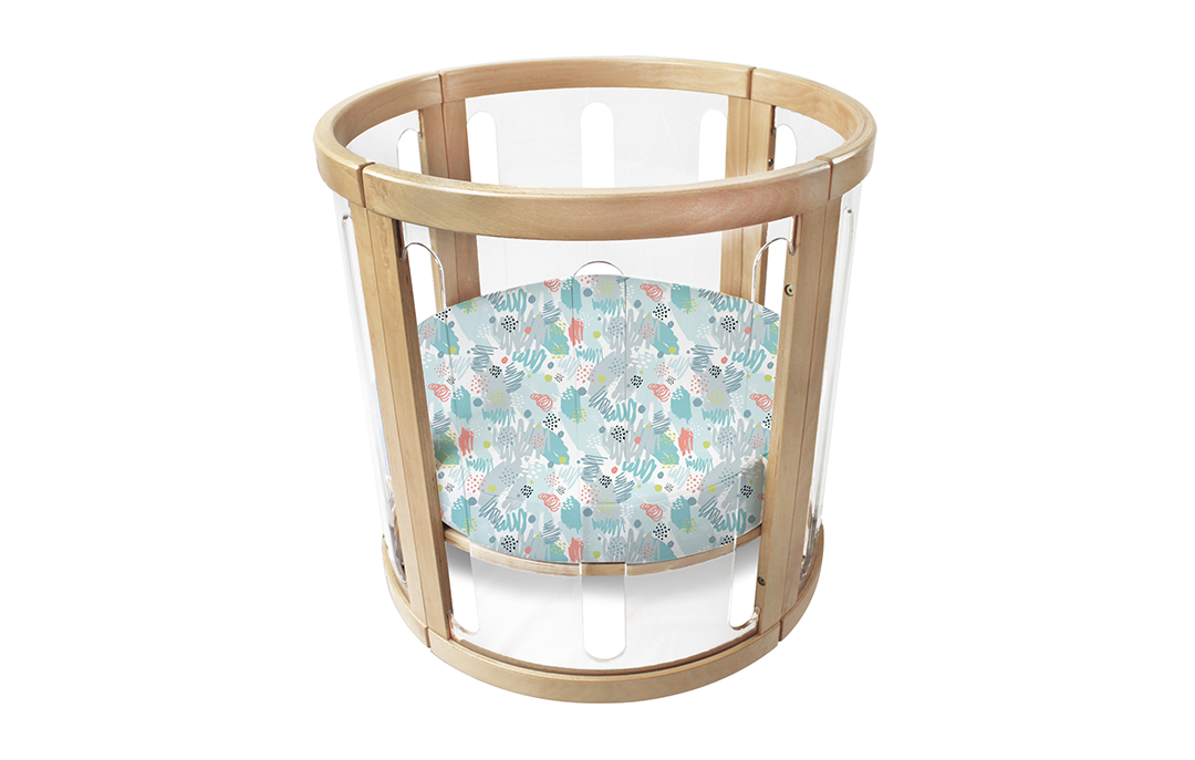 Amani Bebe Round Fitted Sheet