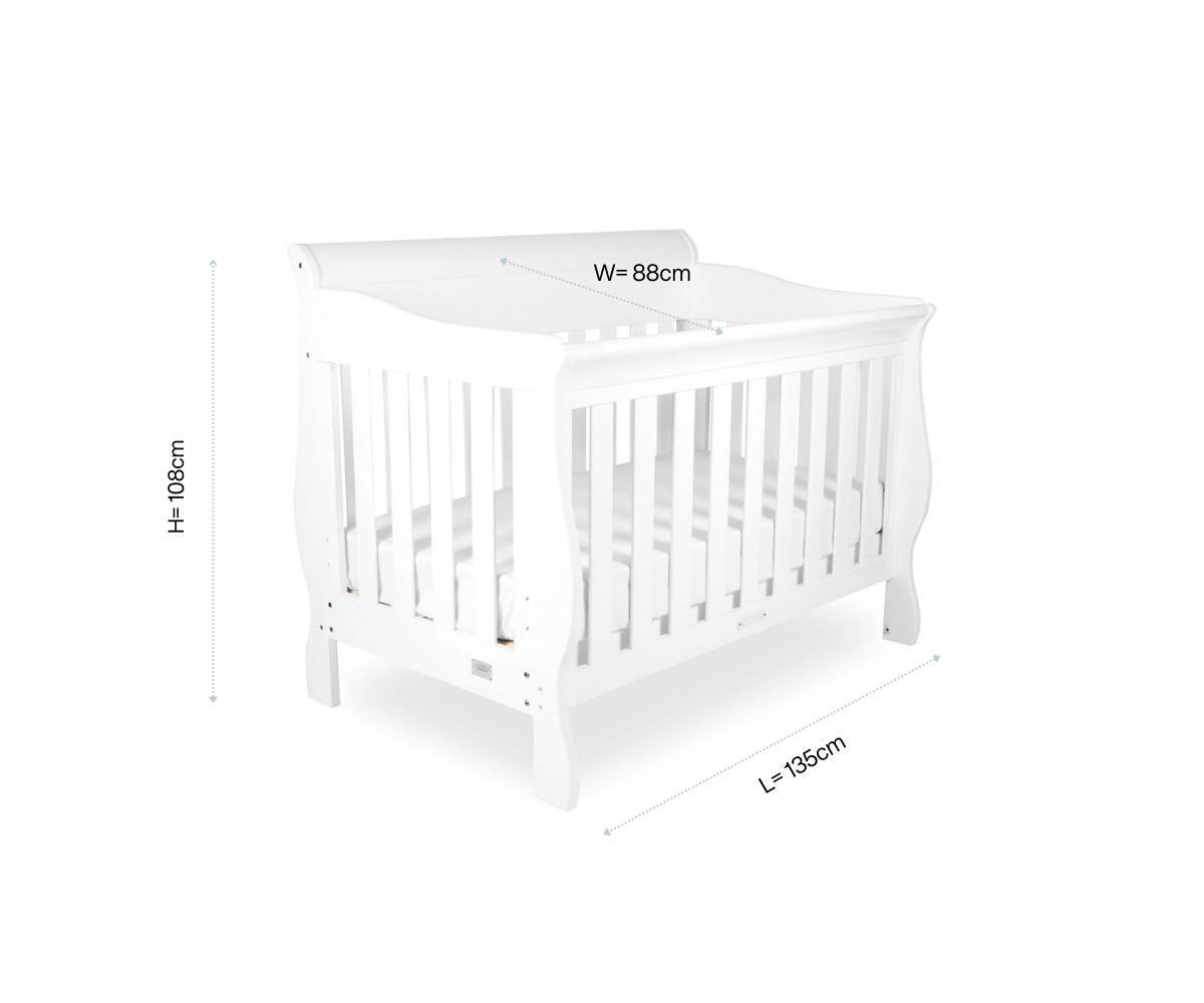 Amani Sleigh Cot