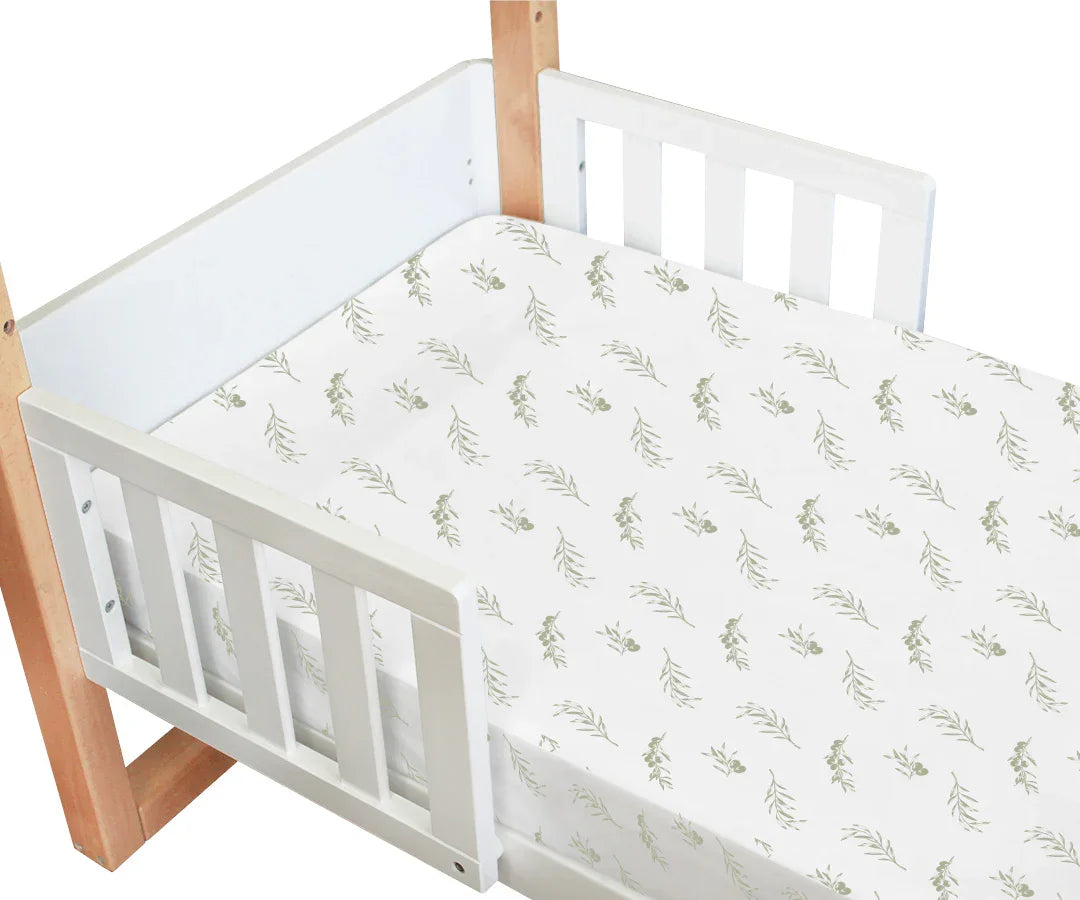 Amani Bebe Compact Fitted Sheet – Dandelion