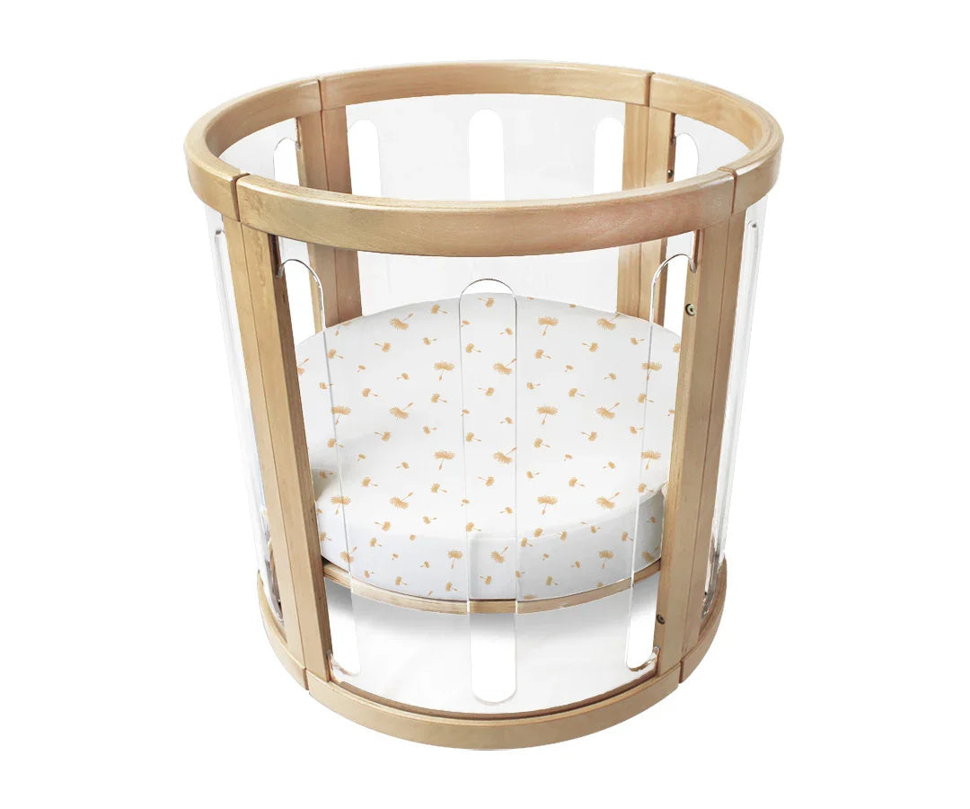 Amani Bebe Round Fitted Sheet — The everyday textile edit — Dandelion