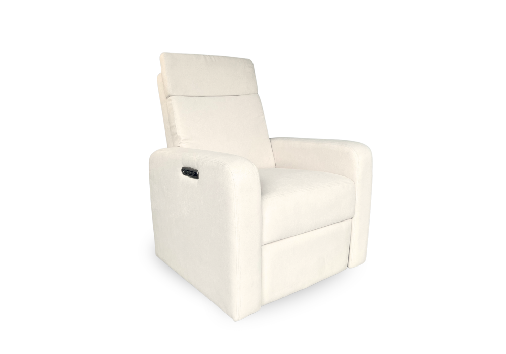 Roma Electric Feeding Glider Chair – Ivory