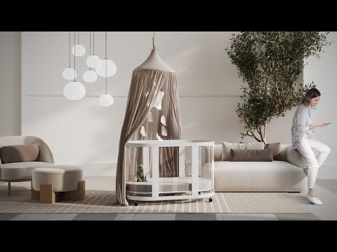 Kaylula Sova Cot - Clear